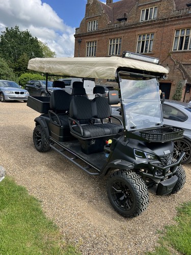 Upgraded golf buggy - with, every