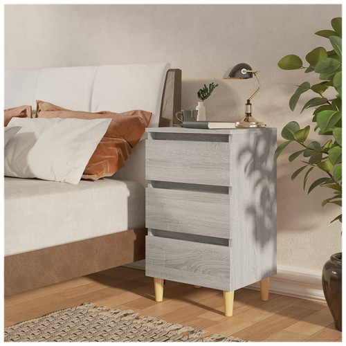 Bedside cabinet grey sonoma - cabinet,