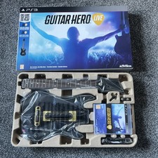 Guitar Hero Live PS3 Bundle (PlayStation 3, 2015) Guitar New Opened Never Used