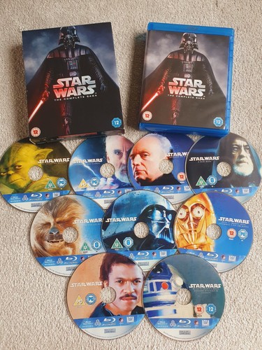 Star wars complete saga disc - wars, 9
