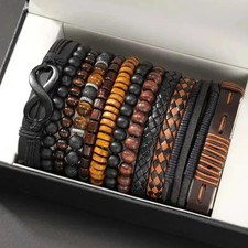 12-Piece Men's Bracelet Set |