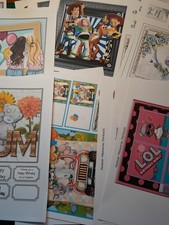 10 Card Kits With Decoupage
