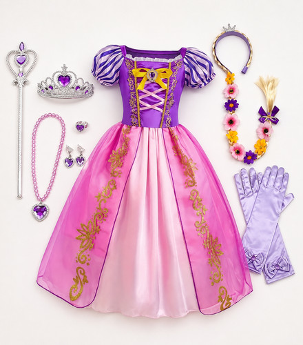Girls rapunzel violet pink - rapunzel,