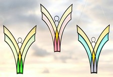 Angel suncatchers - hand made
