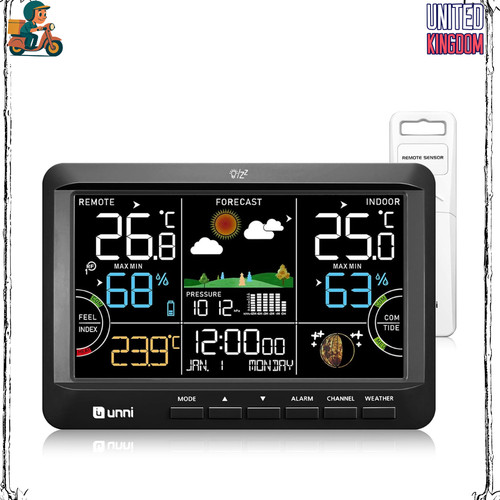 Weather station indoor outdoor - weather,