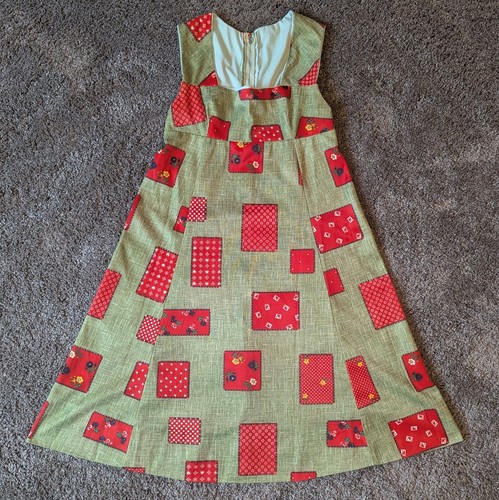 Vintage 70s patchwork quilt - vintage,