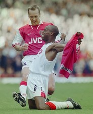 Ian Wright of Arsenal football