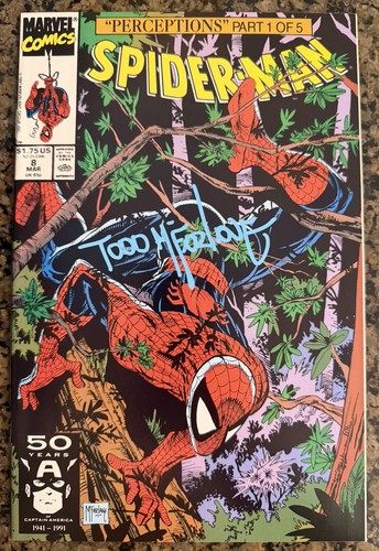 Signed todd mcfarlane - signed,