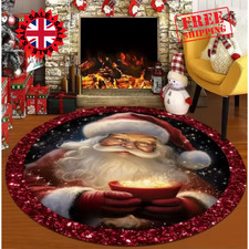 Christmas Themed carpet Santa