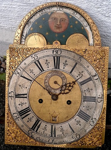 James head evesham clock - james,