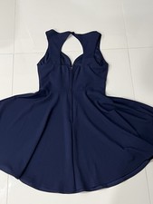 B DARLIN Navy Blue Fit & Flare
