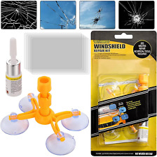 Car Windshield Repair Kit Fix Glass Chip Crack Van Windscreen Automotive Repair