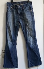 Levis 516 Bootcut Flares Jeans W30 L28 VINTAGE Frayed Grunge 70s HIPPIE