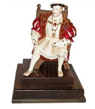 Wedgwood figurine royal King  ' Henry VIII ' L/ED  ornament +plinth + CERT 1st q