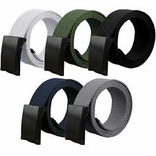 Kruze Mens Canvas Belts For Jeans Designer Adjustable Regular Big King Size Belt