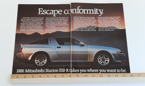 1986 mitsubishi starion esi - 1986,