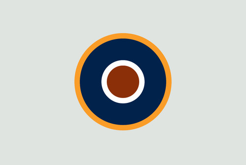 Raf roundels vinyl sticker - raf,