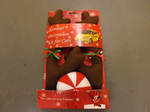 Car decoration kit - car, reindeer
