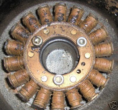 Kawasaki gpz550h1 stator gpz - kawasaki,