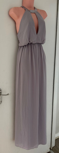Tfnc london grey floaty maxi - london,