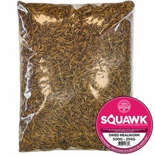 Squawk dried mealworms - dried,