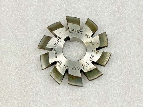 Involute gear cutter - involute,