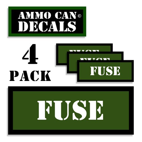 Fuse ammo can labels - ammo,