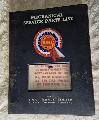 Mechanical service parts list - service,
