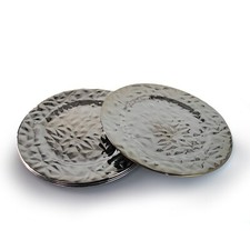 Deluxe silver charger - deluxe, plates