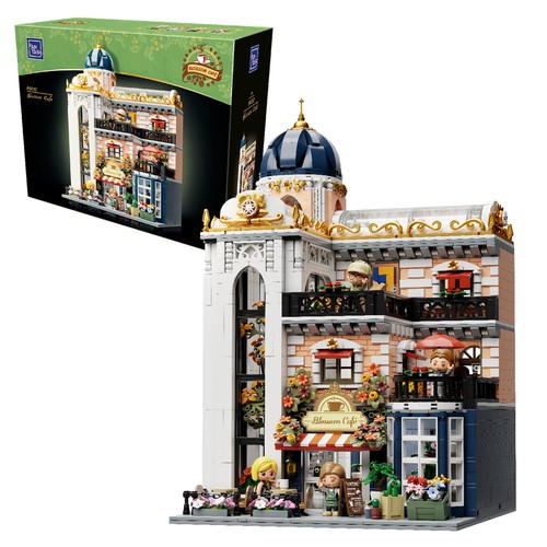 Pantasy blossom café building - pantasy,