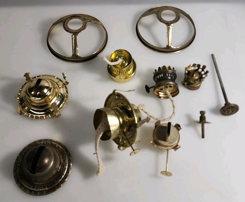 Huge lot antique oil - huge,