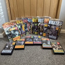 Boxers Marshall Cavendish VHS & Magazine Bundle 17-30 - Boxing Memorabilia 