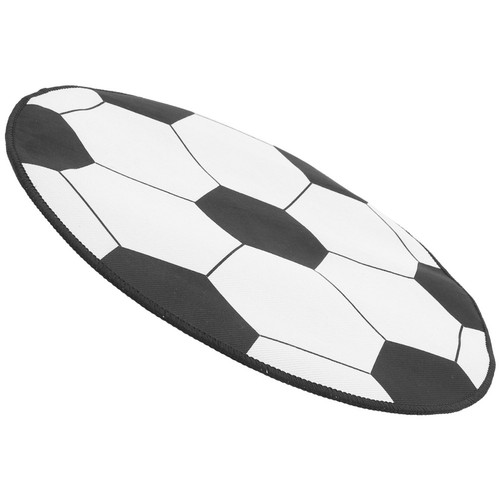 Round mat soccer ball rug - ball,