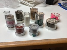 10 pots of embossing powder