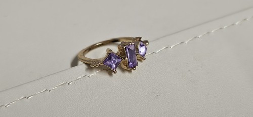Vintage style purple stone - purple,
