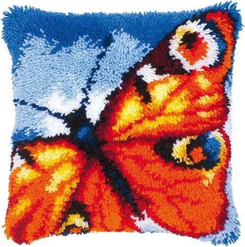 Vervaco butterfly latch hook - butterfly,