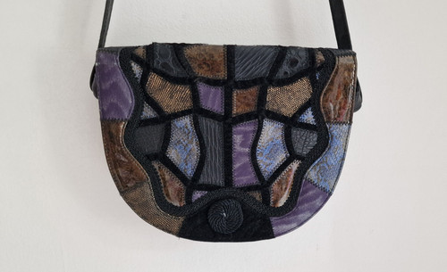 Vintage patchwork faux - patchwork,