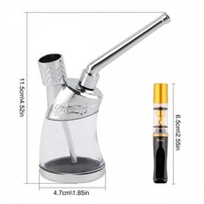 Portable Mini Small Water Bong Smoking Pipe Herb Smoke Hookah Shisha New