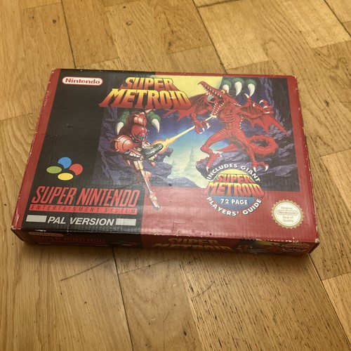 Super metroid snes - snes, box