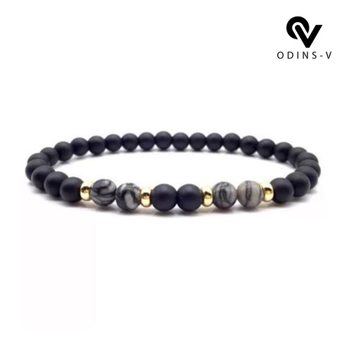 Crystal gemstone bead bracelet - bead,