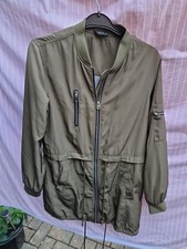 F&F Tesco Ladies Khaki Long Jacket 12