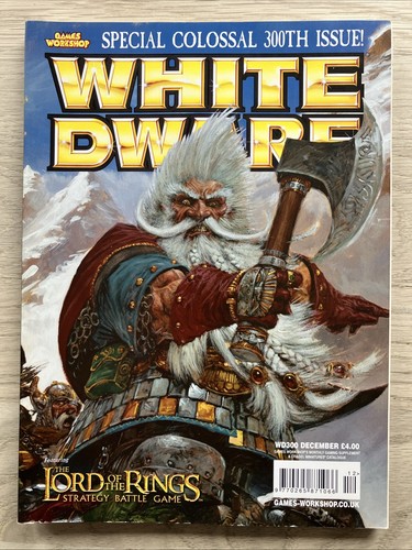 White dwarf magazine issue 300 - white,