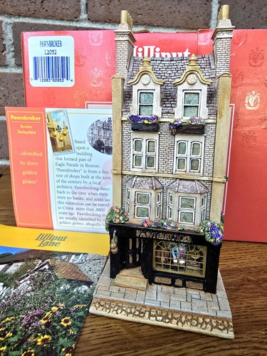 Lilliput lane pawnbroker box - lilliput,