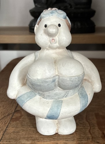 Pottery bathing beauty - bathing,