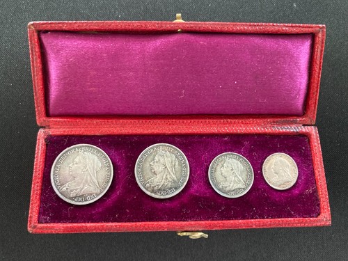 1901 maundy set victoria - maundy,