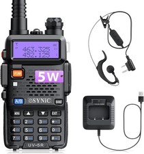 Handheld Police Radio Scanner Fire Transceiver Portable Antenna Walkie Talkie U