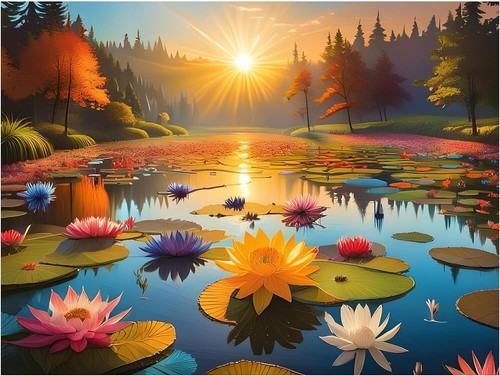 Tile mural sun flowers - mural,