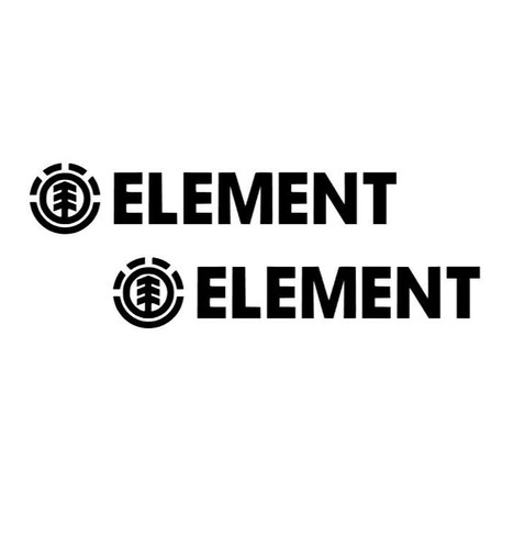 Element sticker surf - element, bus