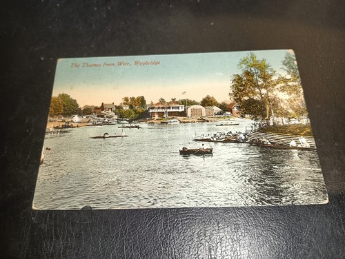 The river thames from weir - thames,