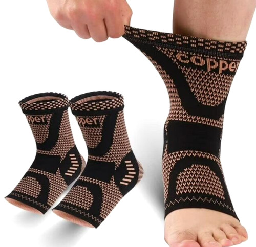 2pc copper ankle support - 2pc,